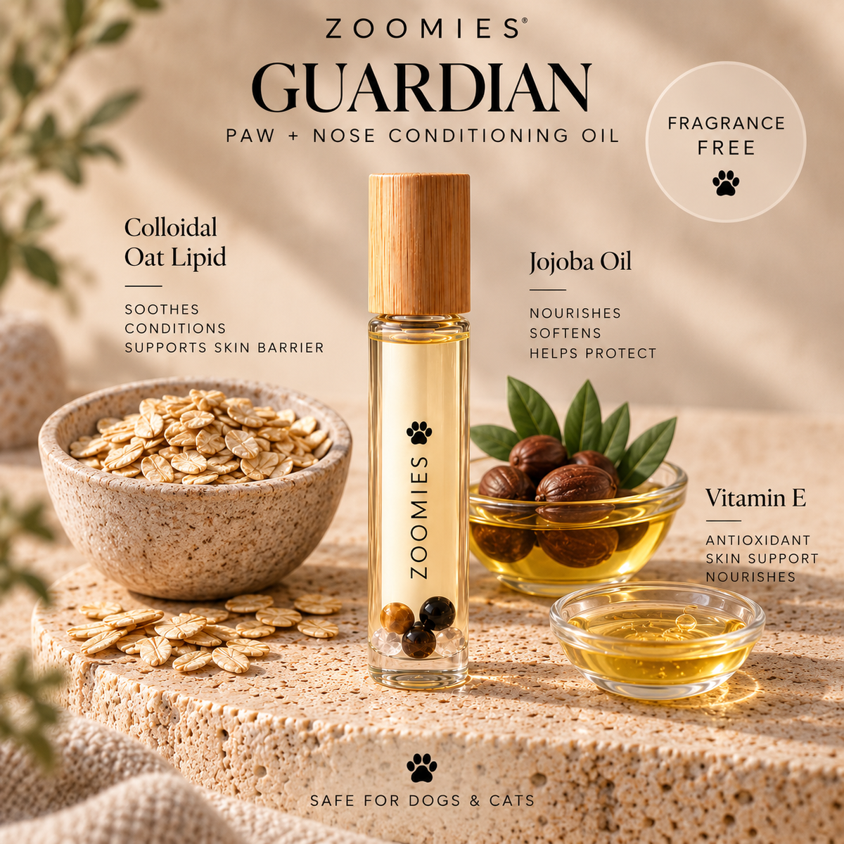 Zoomies Guardian Groom Conditioning Oil